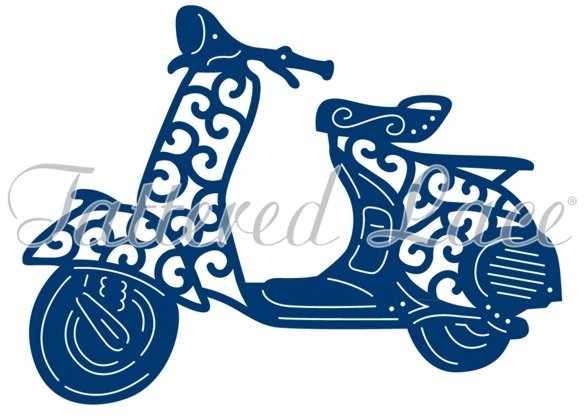 Tattered Lace Tattered Lace Scooter Die D515