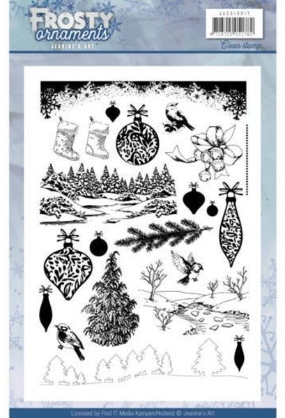 Jeanine's Art Jeanine's Art - Frosty Ornaments Stamp