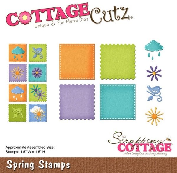Cottage Cutz Cottage Cutz - Spring Stamps