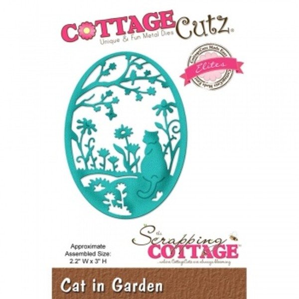 Cottage Cutz CottageCutz Die - Cat In Garden