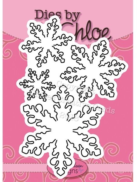 Stamps by Chloe Dies by Chloe - Large Snowflakes CHCC-053