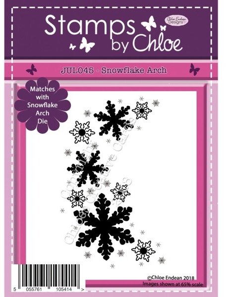 Stamps by Chloe Stamps by Chloe - Snowflake Arch JUL045