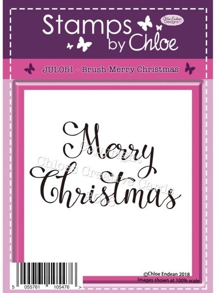 Stamps by Chloe Stamps by Chloe - Brush Merry Christmas JUL051