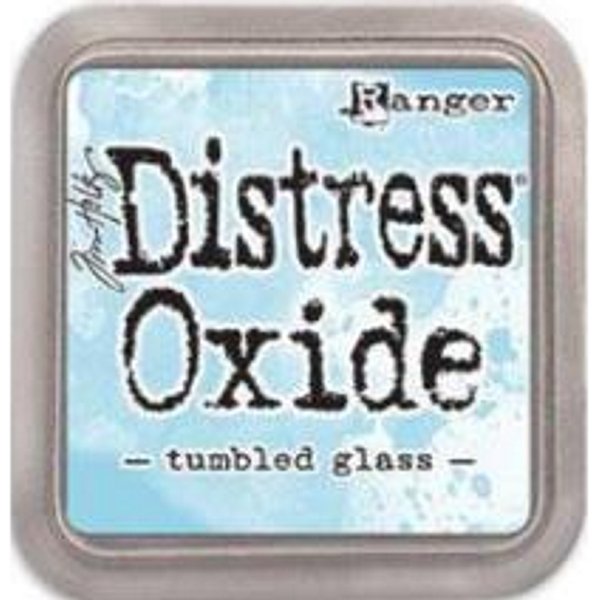 Ranger Tim Holtz Distress Oxide Ink Pad Tumbled Glass - 4 for £24