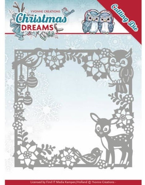 Yvonne Creations Yvonne Creations - Christmas Dreams - Christmas Animal Frame Die