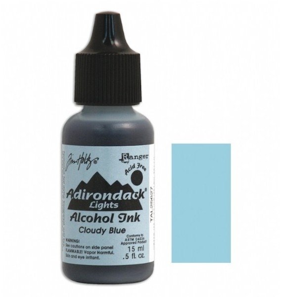 Ranger Ranger Tim Holtz Adirondack Alcohol Ink Cloudy Blue - £4.81 off any 4 Alcohol Inks