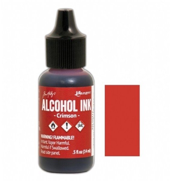 Ranger Ranger Tim Holtz Adirondack Alcohol Ink Crimson - £4.81 off any 4 Alcohol Inks