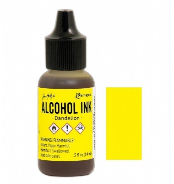 Ranger Ranger Tim Holtz Adirondack Alcohol Ink Dandelion - £4.81 Off Any 4 Alcohol Inks