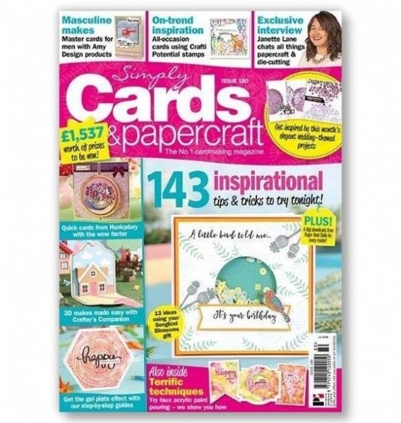 Practical Publishing Simply Cards & Papercraft Magazine - Issue 180