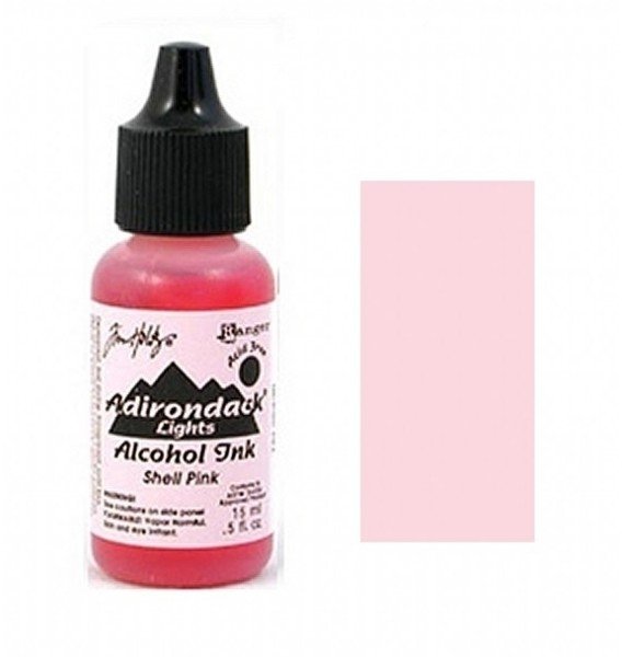 Ranger Ranger Tim Holtz Adirondack Alcohol Ink Shell Pink - £4.81 Off Any 4 Alcohol Inks