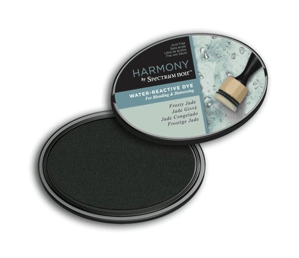 Crafter's Companion Spectrum Noir Ink Pad Harmony Water Reactive Frosty Jade - 4 for £16