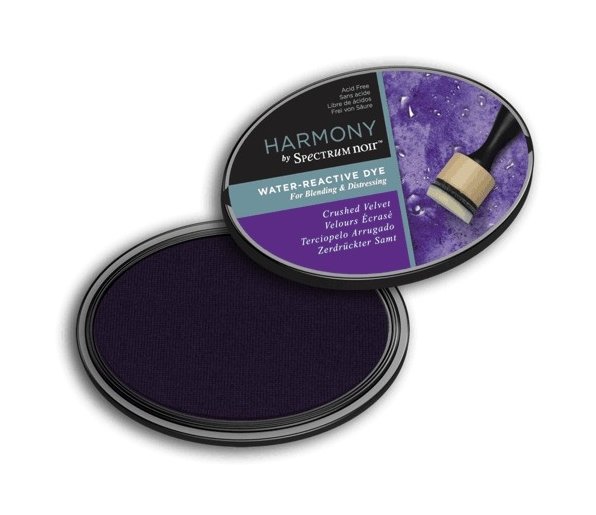 Crafter's Companion Spectrum Noir Ink Pad Harmony Water Reactive Crushed Velvet - 4 for £16