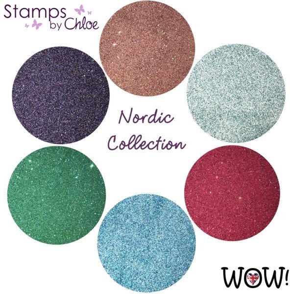 Stamps by Chloe Stamps by Chloe Set of 6 WOW Embossing Glitters - Nordic Collection