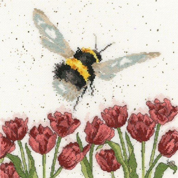 Bothy Threads Bothy Threads Flight Of The Bumblebee Counted Cross Stitch Kit by Hannah Dale