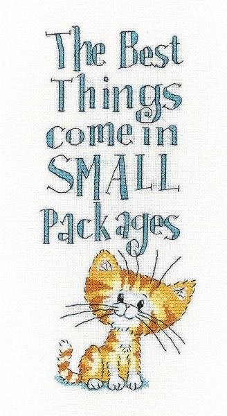 Heritage Heritage Crafts Small Packages Counted Cross Stitch Kit