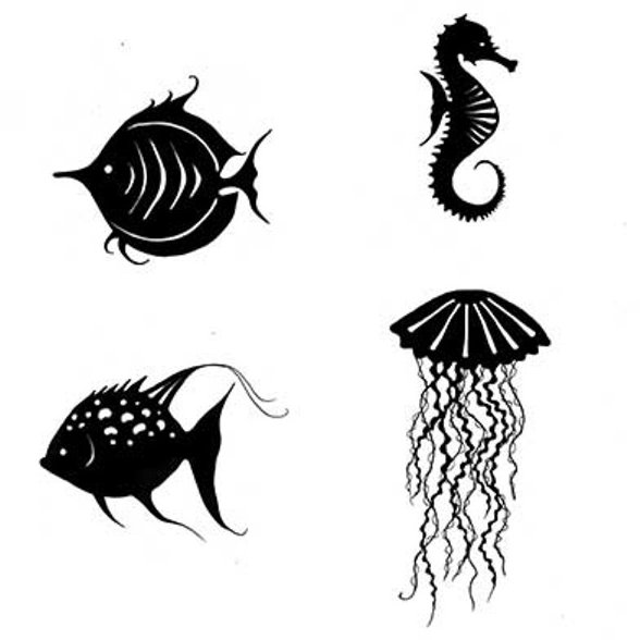 Lavinia Stamps Lavinia Stamps - Sea Creatures LAV170