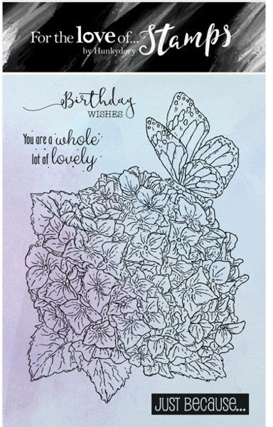 Hunkydory Hunkydory For the Love of Stamps: Sweet Hydrangea