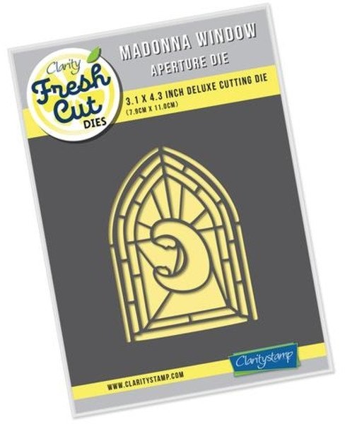 Clarity Clarity Stamp Ltd Madonna Window Aperture Clarity Fresh Cut Dies