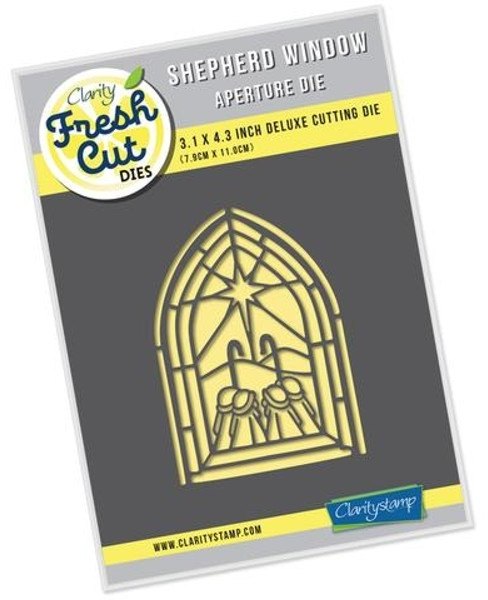 Clarity Clarity Stamp Ltd Shepherd Window Aperture Clarity Fresh Cut Dies