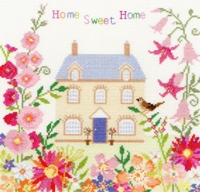 Bothy Threads Bothy Threads Home Sweet Home Counted Cross Stitch Kit