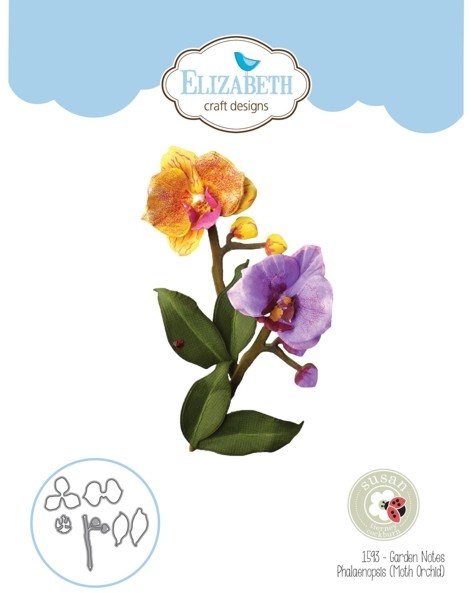Elizabeth Crafts Elizabeth Craft Designs - Garden Notes - Phalaenopsis (Moth Orchid) Die 1593