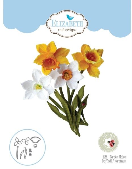 Elizabeth Crafts Elizabeth Craft Designs - Garden Notes - Daffodil/ Narcissus Die 1588