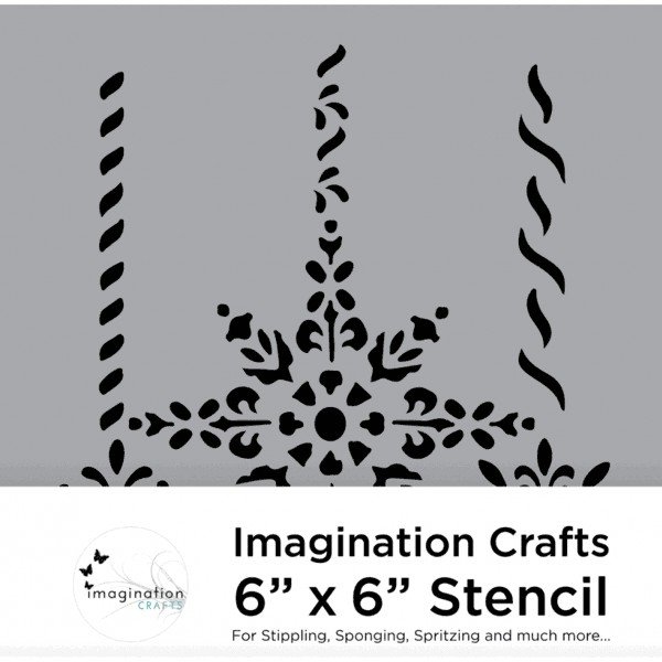 Imagination Crafts Imagination Crafts Stencil 6x6 - Hanging Stars