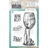 Coosa COOSA Crafts Clearstamps A7 - Wine Setting