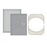 Spellbinders Spellbinders Place Card/Mini Topper Glorious Glimmer Hot Foil Classic Plates by Becca Feeken