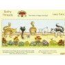 Bothy Threads Bothy Threads Lazy Cats Counted Cross Stitch Kit