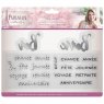 Sara Signature Collection Parisian - Stamp & Die Set - French Sayings