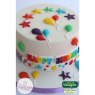 Katy Sue Katy Sue Designs Ltd - Happy Birthday Stars Banner Silicone Mould