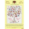 Bothy Threads Bothy Threads Love Baby Girl Tree Counted Cross Stitch Kit