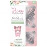 Crafter's Companion Sara Davies Peony Collection - Metal Die - Butterfly Dreams