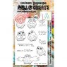 Aall & Create Aall & Create A6 Clear Stamps #156 Owl You Need is Love by Olga Heldwein