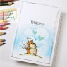 Aall & Create Aall & Create A6 Clear Stamps #172 - Nutty Squirrels - CLEARANCE