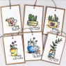 Aall & Create Aall & Create A6 Clear Stamps #179 - Flower Pots
