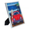 Craft Buddy Craft Buddy 'Beetle on the Beach' Crystal Art Picture Frame Kit, 21 x 25cm