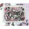 Woodware Woodware Clear Singles Stamps Paris Postcard