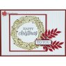 Woodware Woodware Clear Singles Stamp - Garland