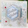 Crafters Companion Sentiment & Verses Clear Stamps - Winter Wishes
