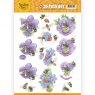Jeanine's Art Jeanines Art - Buzzing Bees - Sweet Bees 3D Pushout Pack Of 4