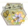 Jeanine's Art Jeanines Art - Buzzing Bees - Hexagon Set Die
