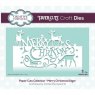 Creative Expressions Paper Cuts Collection - Merry Christmas Edger Die