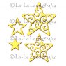 La La Land La La Land Craft Dies Filigree Stars - Was £12.49