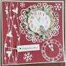 Jeanine's Art Jeanine's Art - Lovely Christmas - Lovely Clock Frame Die