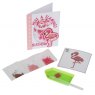 Craft Buddy Craft Buddy Flamingo - Crystal Art Motifs (With Tools) 4 For £9.99