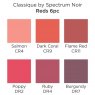 Crafter's Companion Spectrum Noir Classique (6PC) - Reds