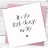 Crafter's Companion Crafters Companion Clear Acrylic Stamps - Little Things €“ 4 for £8.99