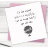 Crafter's Companion Crafters Companion Clear Acrylic Stamps - You are the World €“ 4 for £8.99